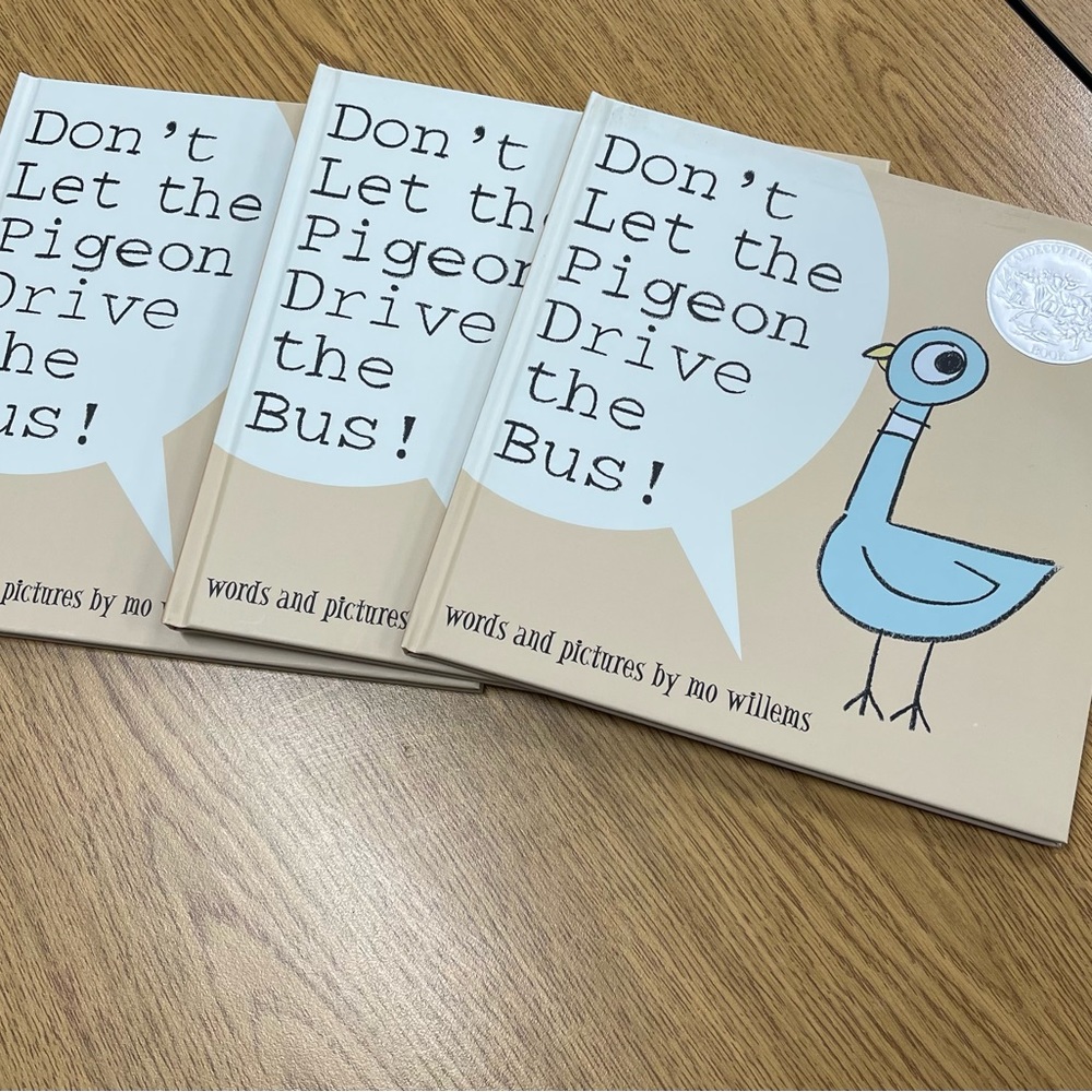 Don’t Let The Pigeon Drive the Bus! New Hardcover Books